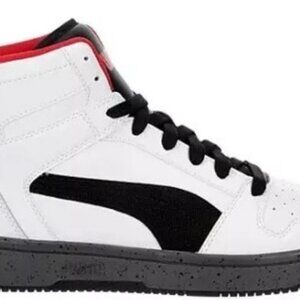 Puma Rebound Layup Elevated Mens Mid High Top Basketball Sneakers Shoes Size 10